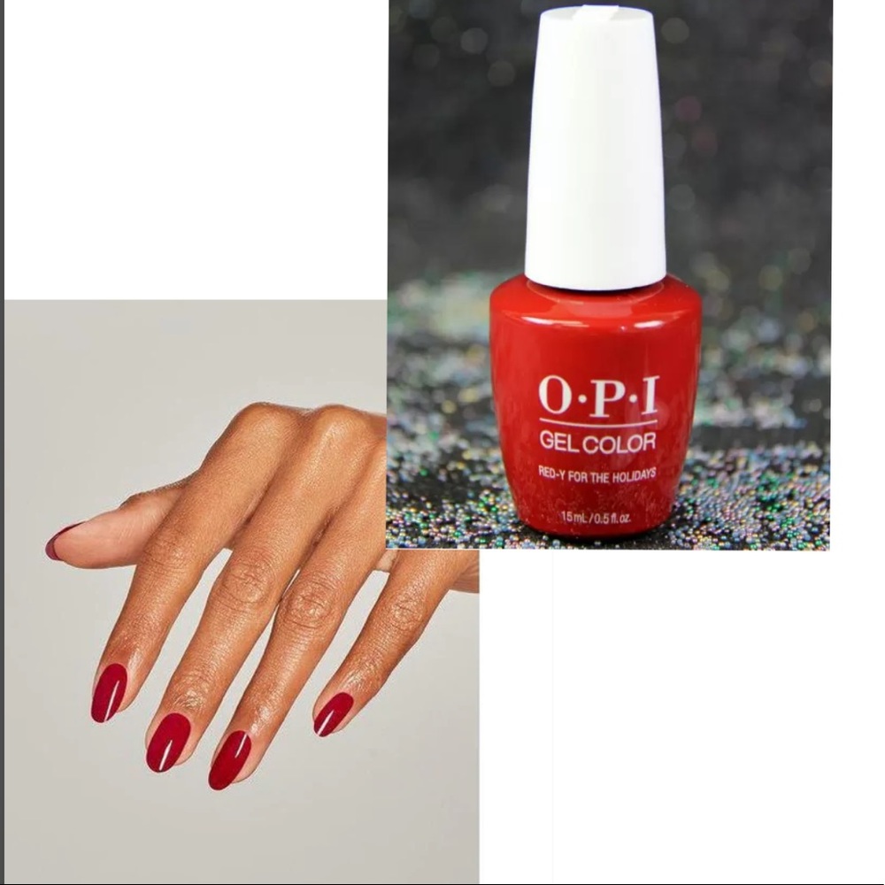OPI gel •Red Y for the holidays• new never opened